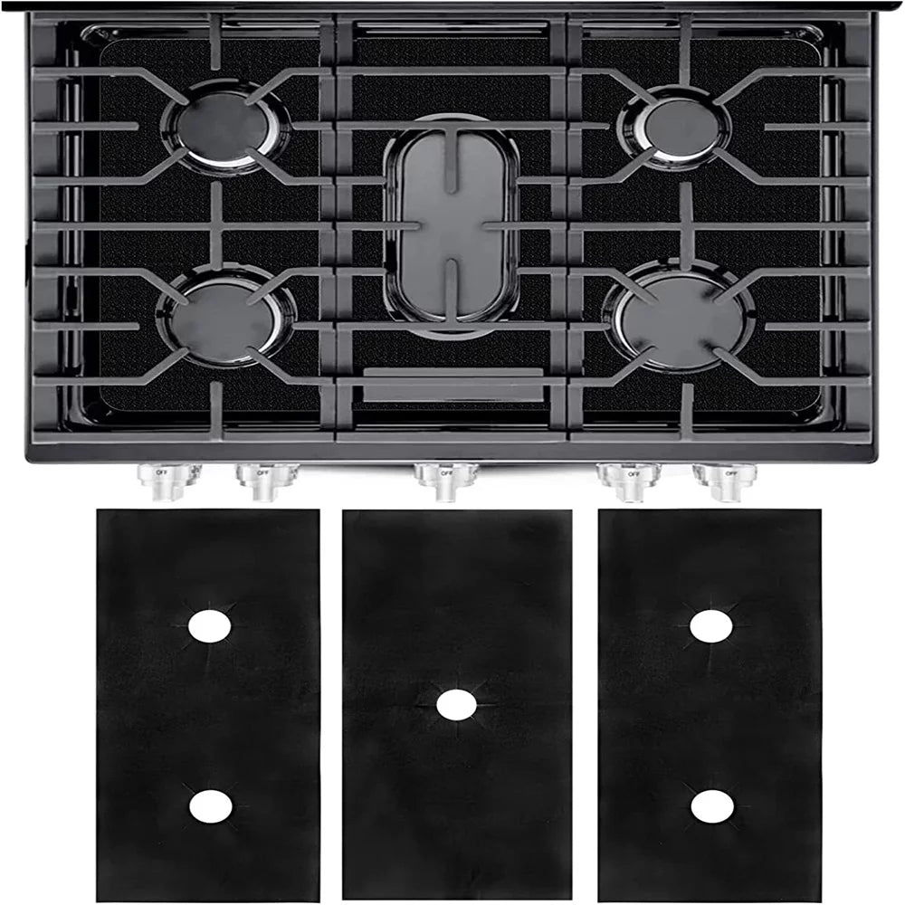 3pcs Gas Range Stove Top Burner Protectors N86870