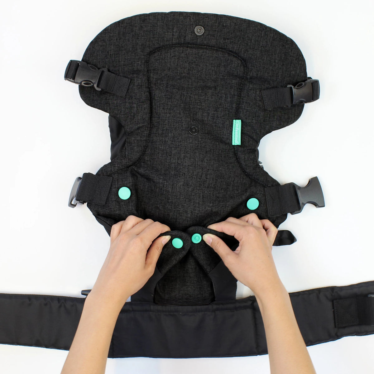 Convertible Baby Carrier 4-Position 8-32lbs Sandy Tan W11142