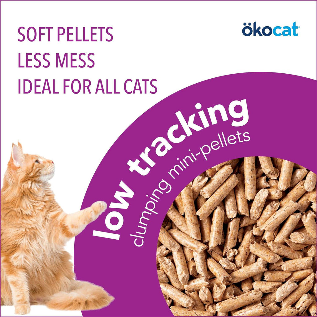 Low Tracking Clumping Mini Pellets Wood Cat Litter E5439