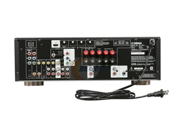 Black 5.1 Channel AV Receiver H9223