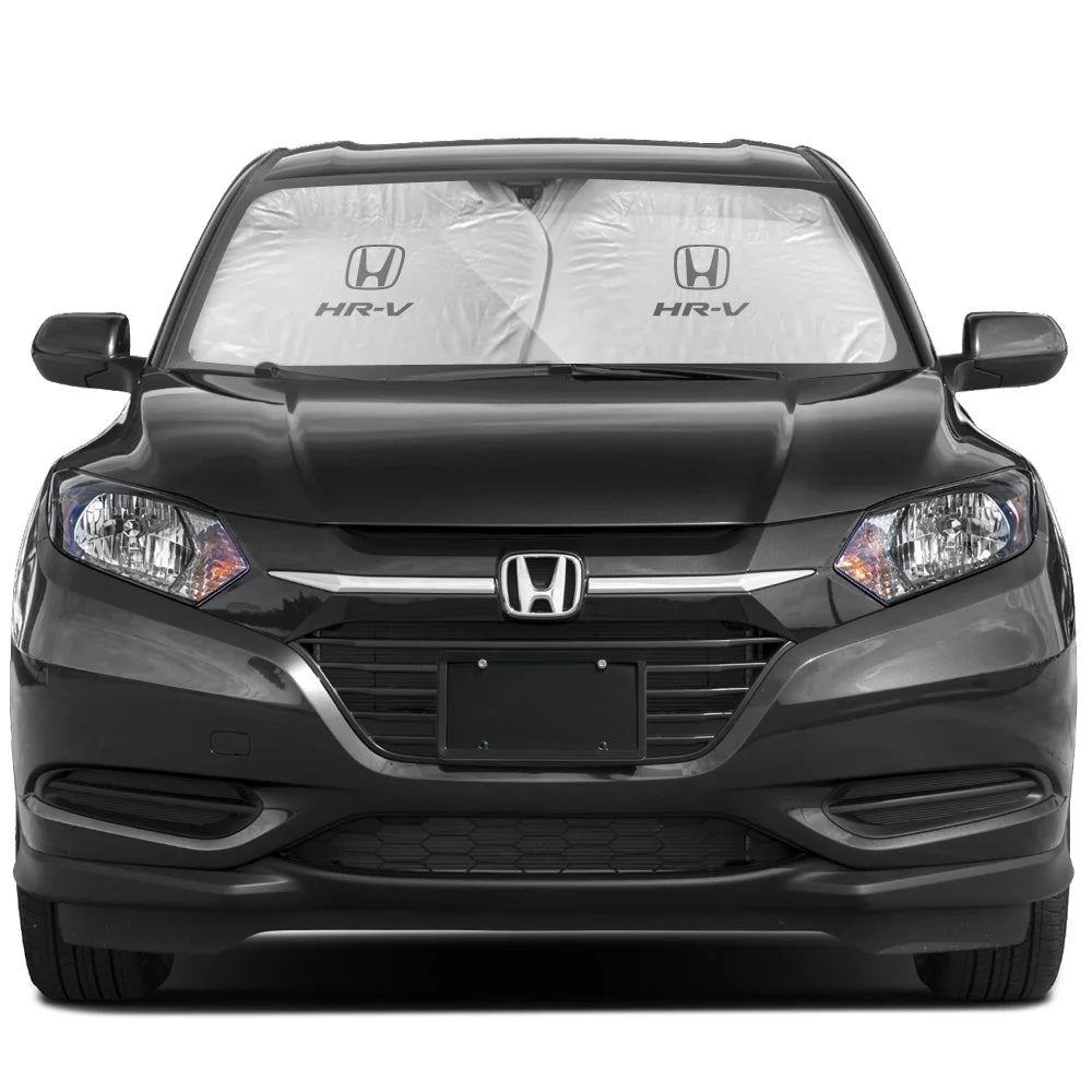 Dual Panels Folding Windshield Sun Shade M4472