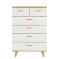 Solid Wood Drawer Dresser Cabinet Q84869