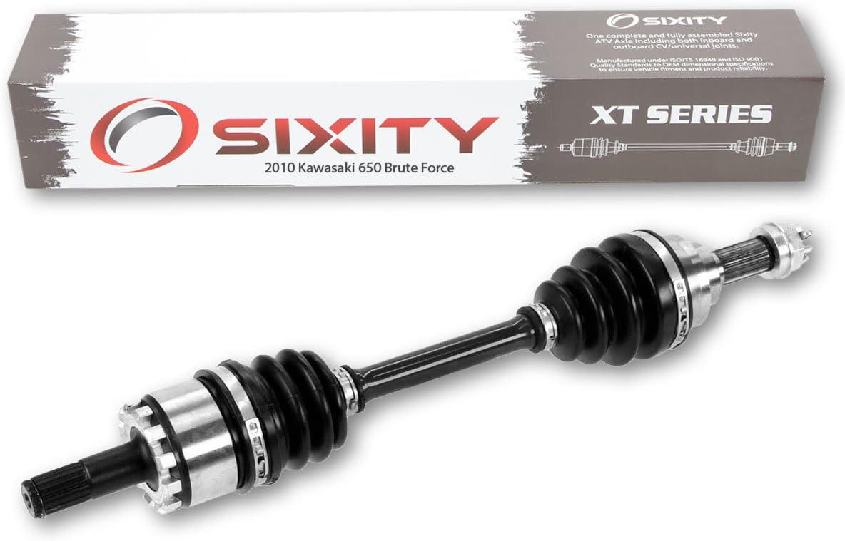 Front Left Axles for Kawasaki 650 Brute Force 4X4, Pack of 2 S978508