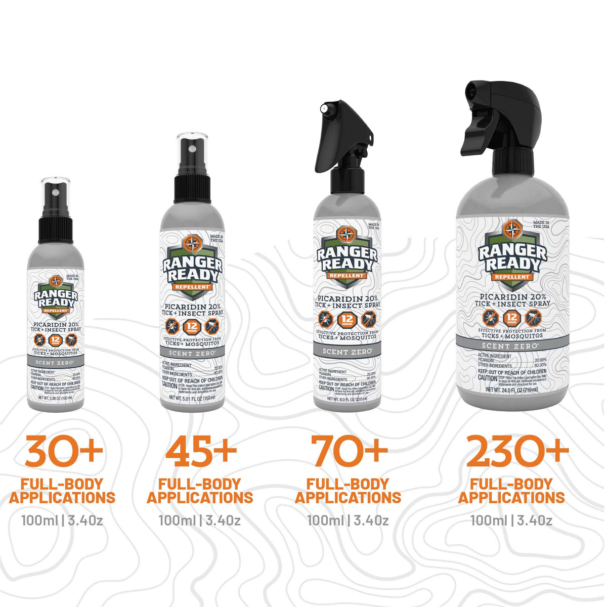 Picaridin 20% Insect Repellent 3-Pack Q410