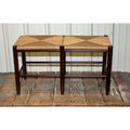 Brown Backless Bench I3229
