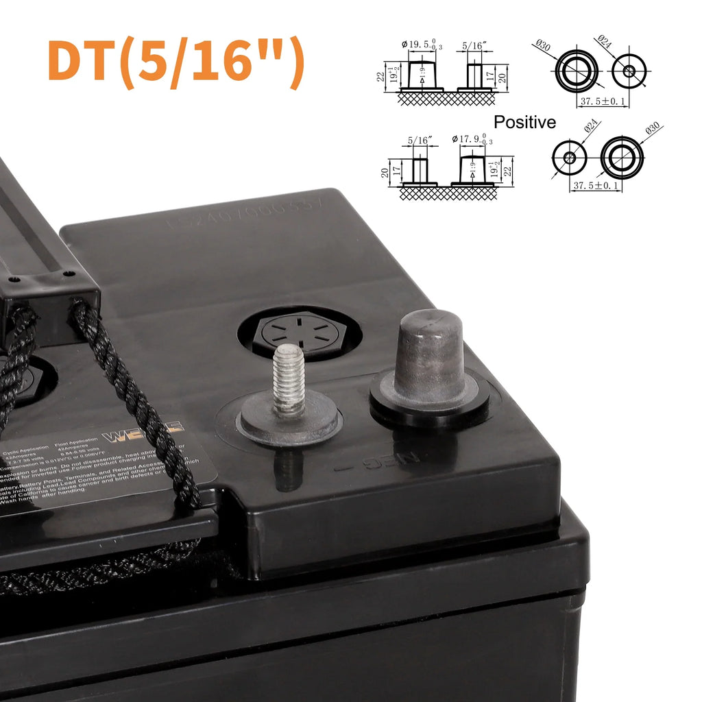 6V 210ah Deep Cycle AGM Battery Z7452