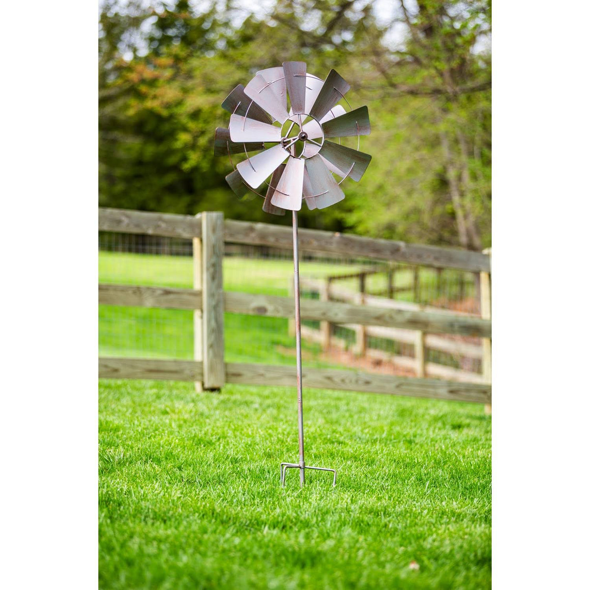 Galvanized Wind Spinner V993