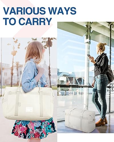 Pink Large Travel Duffle Bag W70086