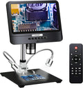8.5'' Digital Microscope 50X-1300X UHD Video Microscope with 12MP Camera Sensor M761602