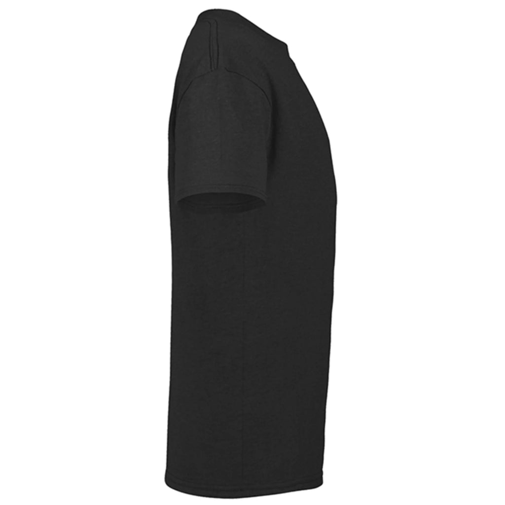 Black Short Sleeve Cotton T-Shirt U96251