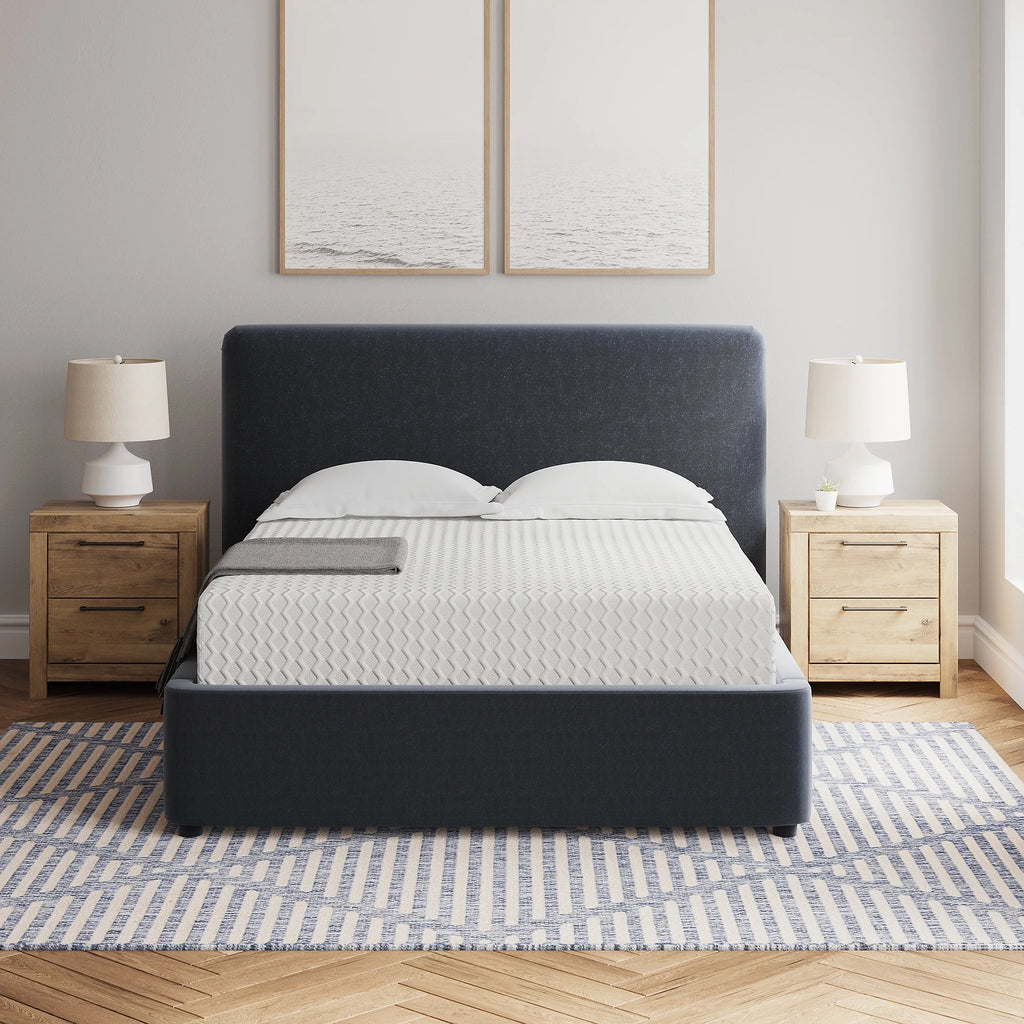 White 12 Inch Memory Foam Full Mattress A8267