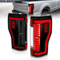 Full LED Smoke Black Replacement Taillights Pair R96016
