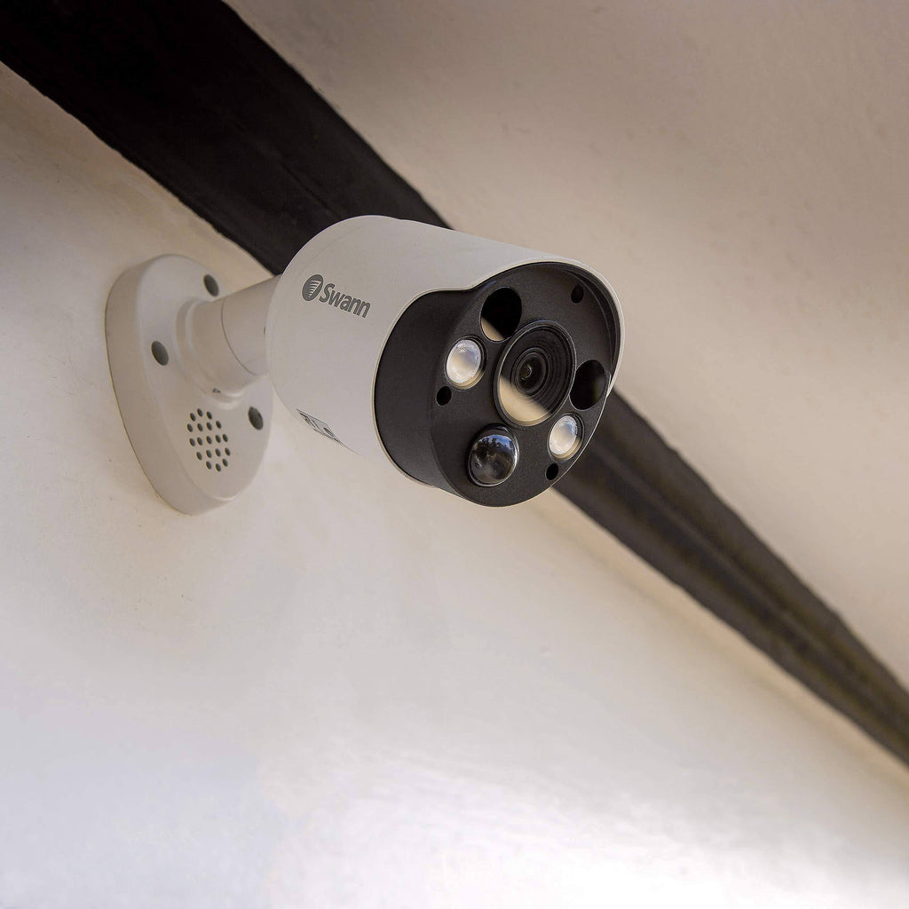 4K Wired PIR Bullet Security Camera with Spotlight L850789