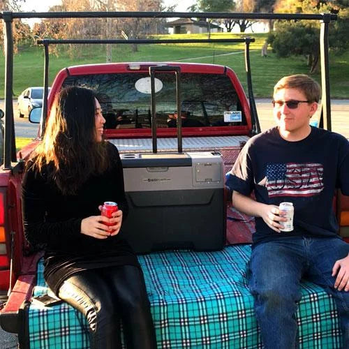 Portable Solar Fridge/Freezer 42 Quarts and 90W Solar Panel B626
