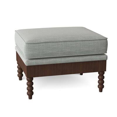 White Rectangle Ottoman T132828