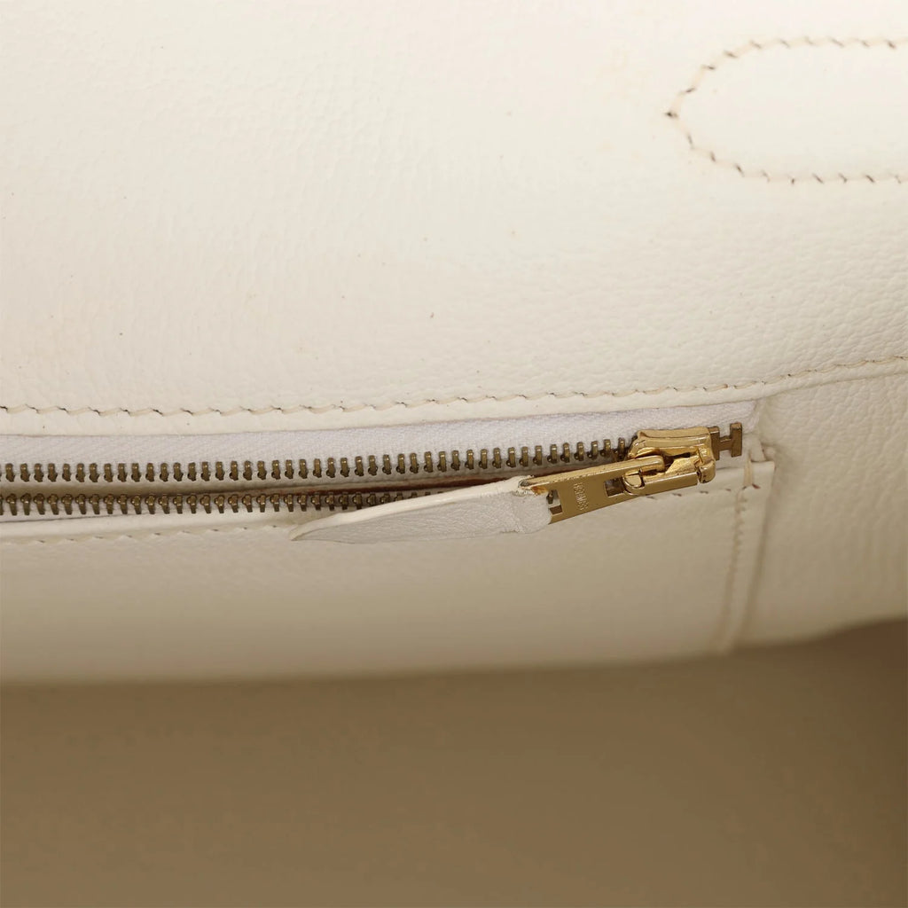 White Epsom Leather Handbag B46359