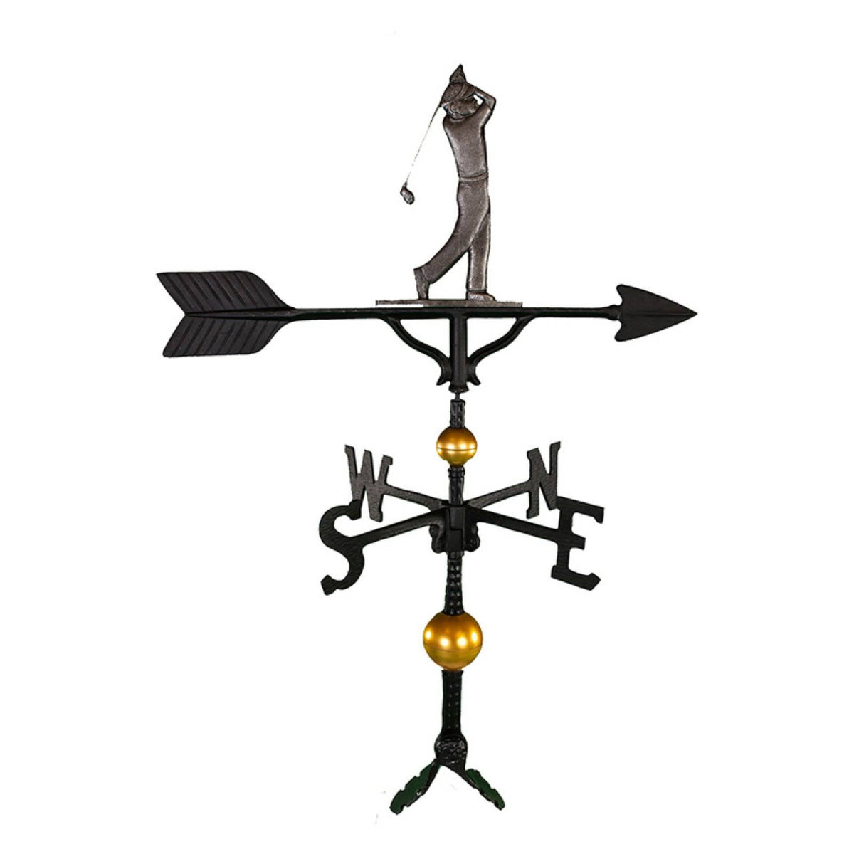 32 in. Deluxe Swedish Iron Golfer Weathervane G4083