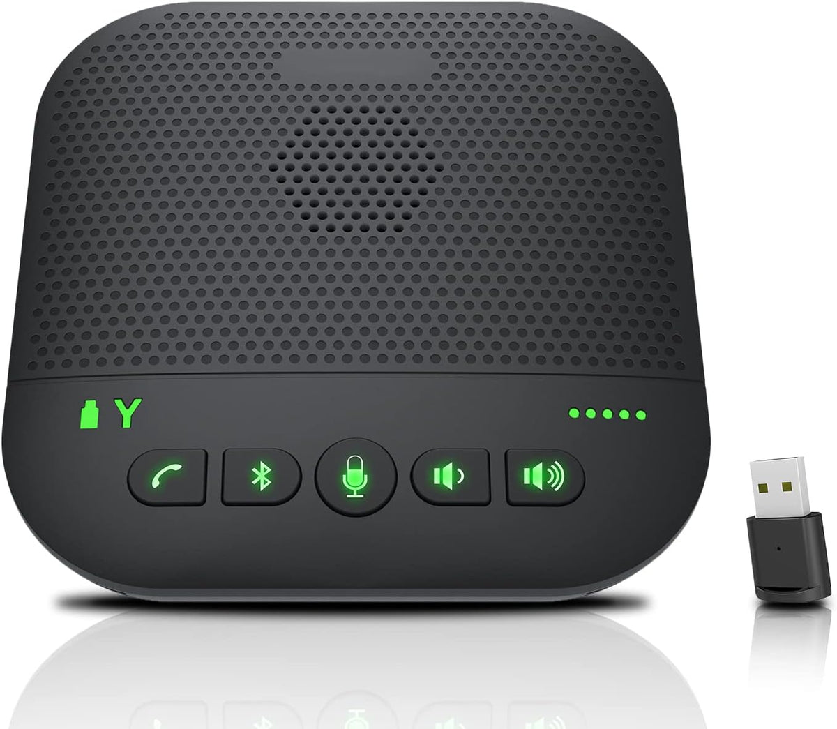 Bluetooth Conference Speakerphone with 4 Mics V22657