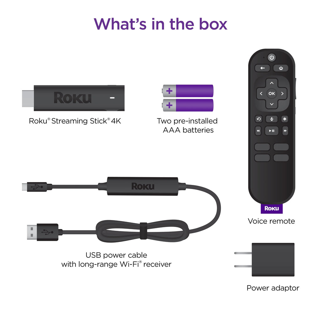 4K HDR Streaming Device with Voice Remote E647