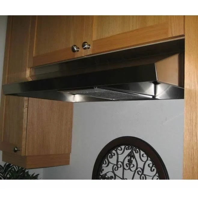 White 36x22 Under Cabinet Range Hood D860