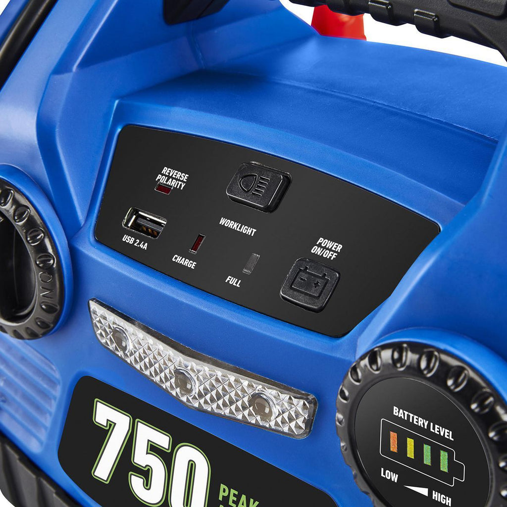 Portable Car Battery Jump Starter and Power Pack M8976