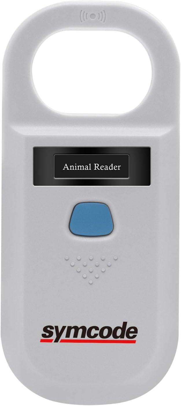 Pet Microchip Reader Scanner RFID EMID Animal Handheld Reader Pack of 2 D543569
