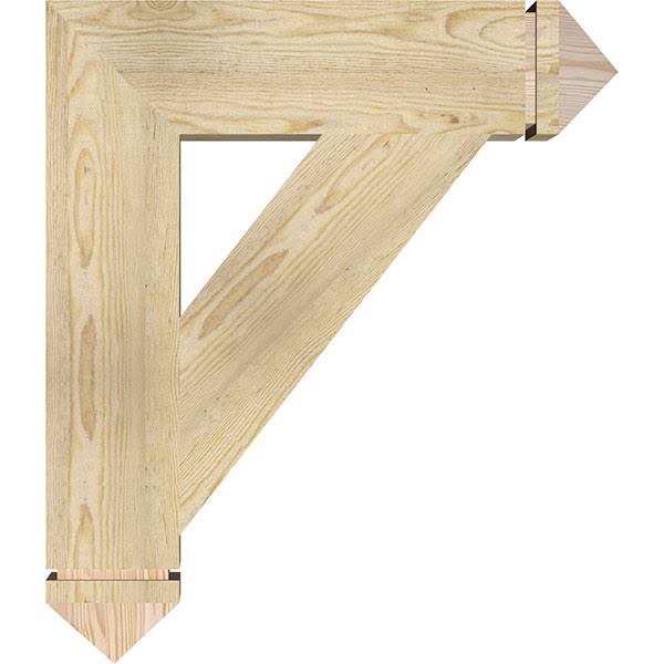 Douglas Fir Traditional Arts & Crafts Bracket A2583