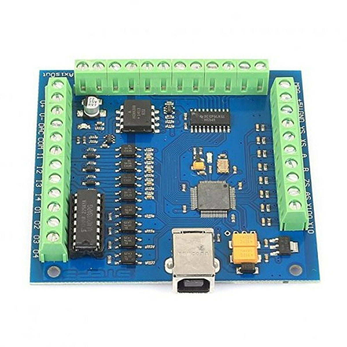 4 Axis USB CNC Motion Controller Card Interface Breakout Board E884400