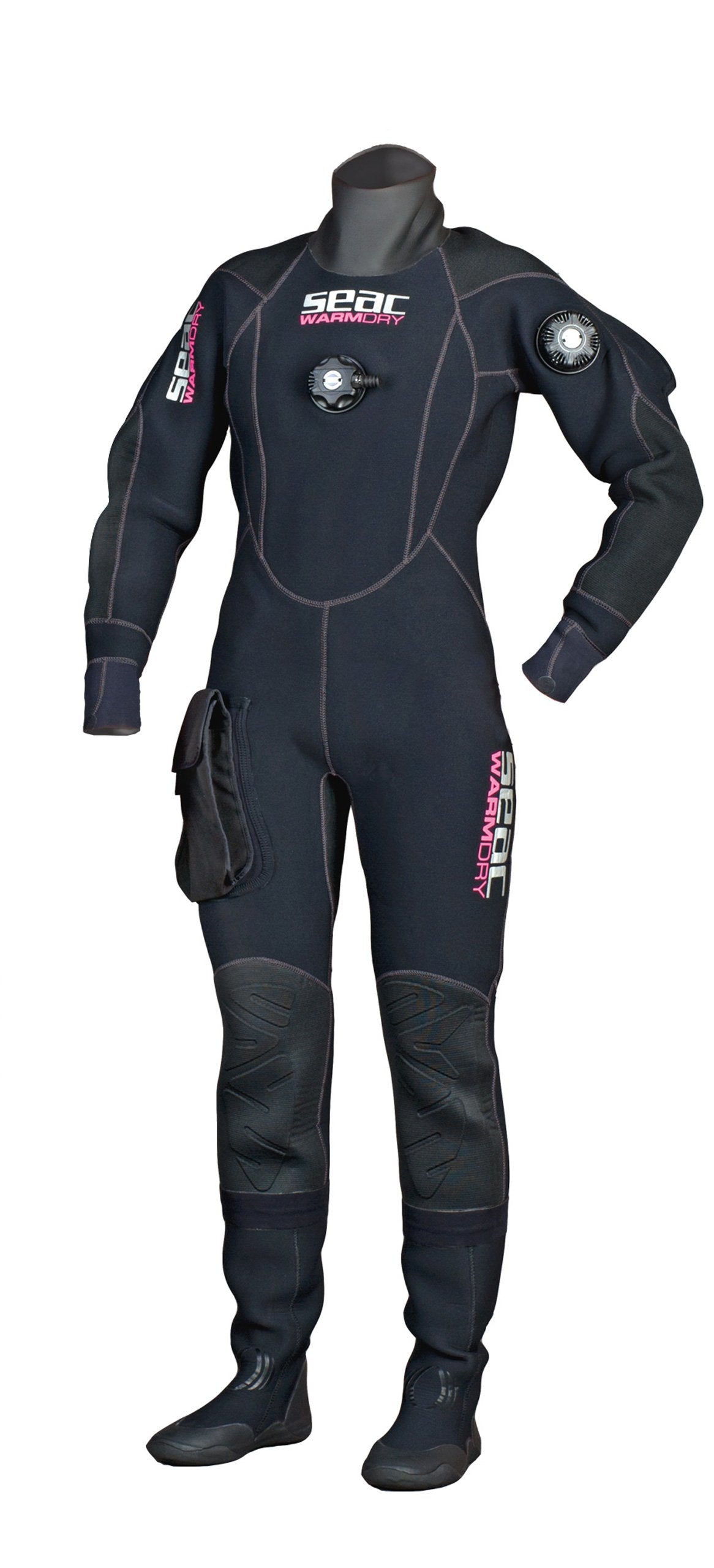 Black 4mm Neoprene Drysuit X17012
