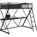 Black Loft Bed D57305