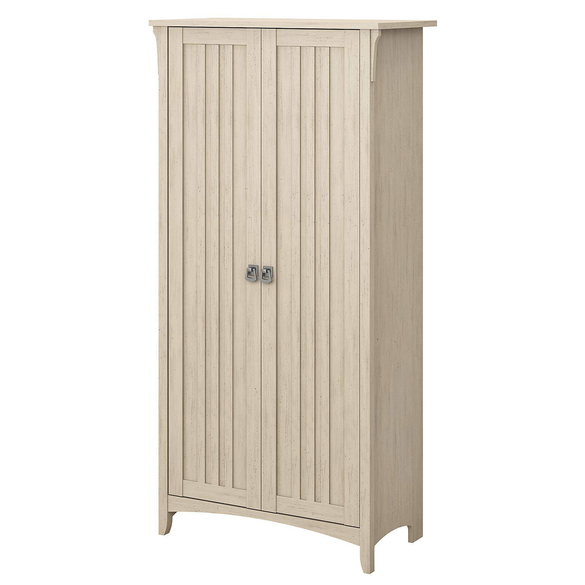 Antique White Kitchen Pantry Cabinet with Doors L835