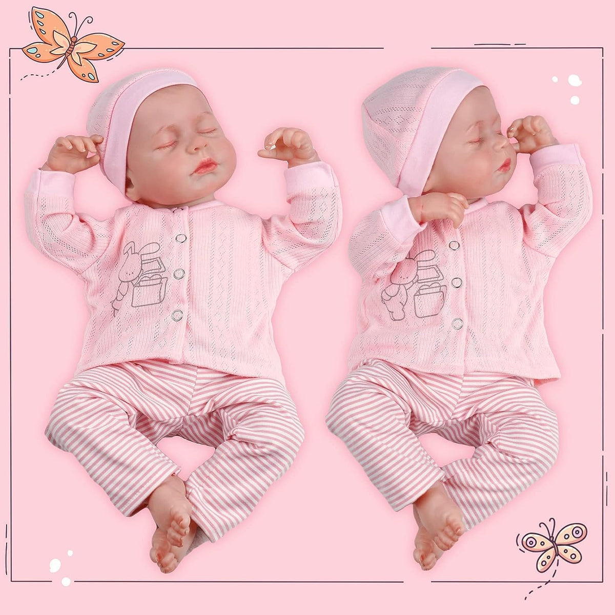18 Inch Soft Body Realistic Reborn Baby Doll Z9368