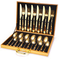24 Piece Stainless Steel Silverware Set M793