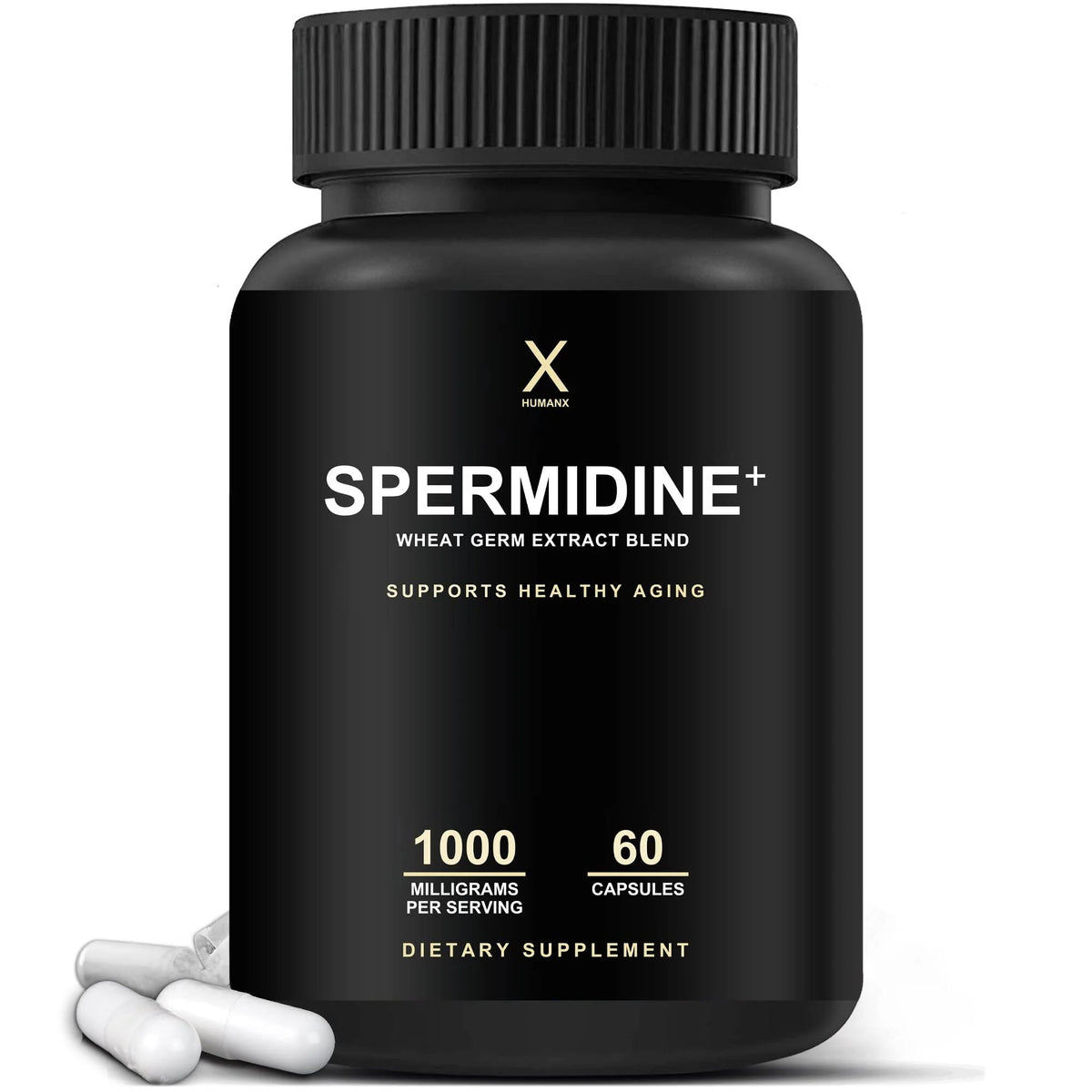 Spermidine-Rich Wheat Germ Extract & Zinc Capsules G346