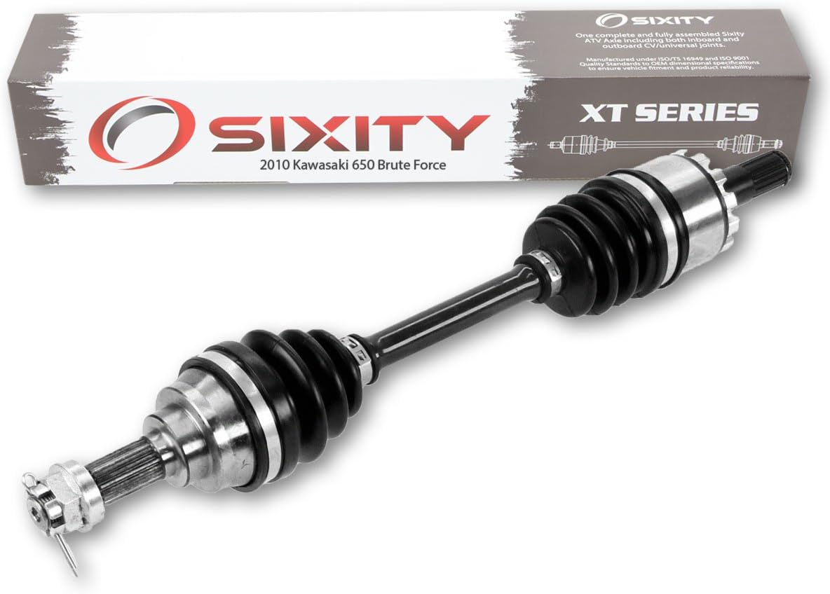 Front Left Axles for Kawasaki 650 Brute Force 4X4, Pack of 2 S978508