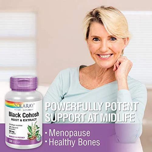Black Cohosh Root & Extract 545mg 120 VegCaps U580273