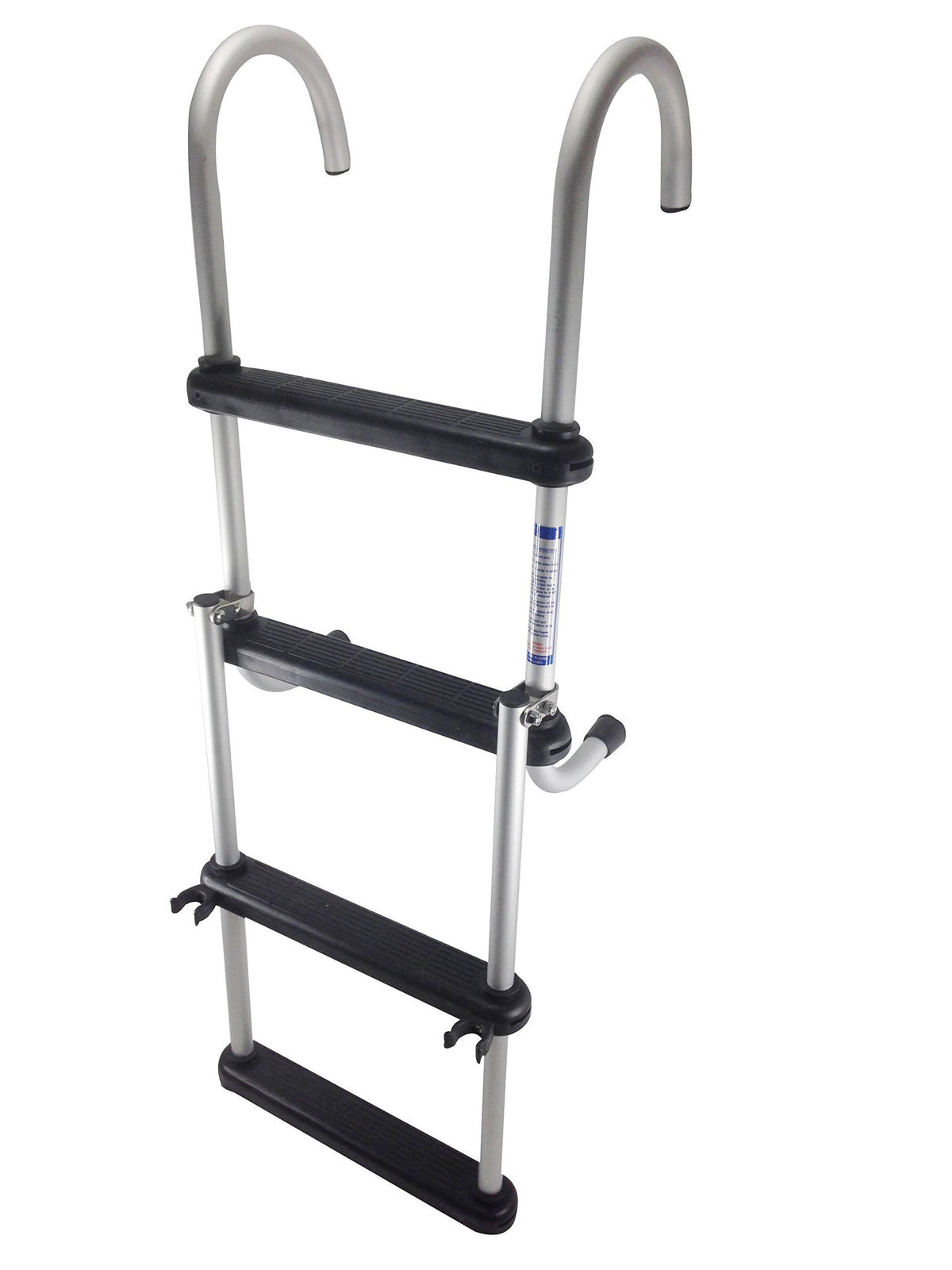 Folding 4 Steps Removable Aluminum Boarding Ladder I13182