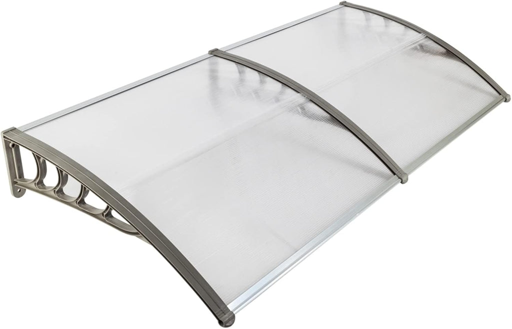 White and Grey Door and Window Awning Canopy U42031