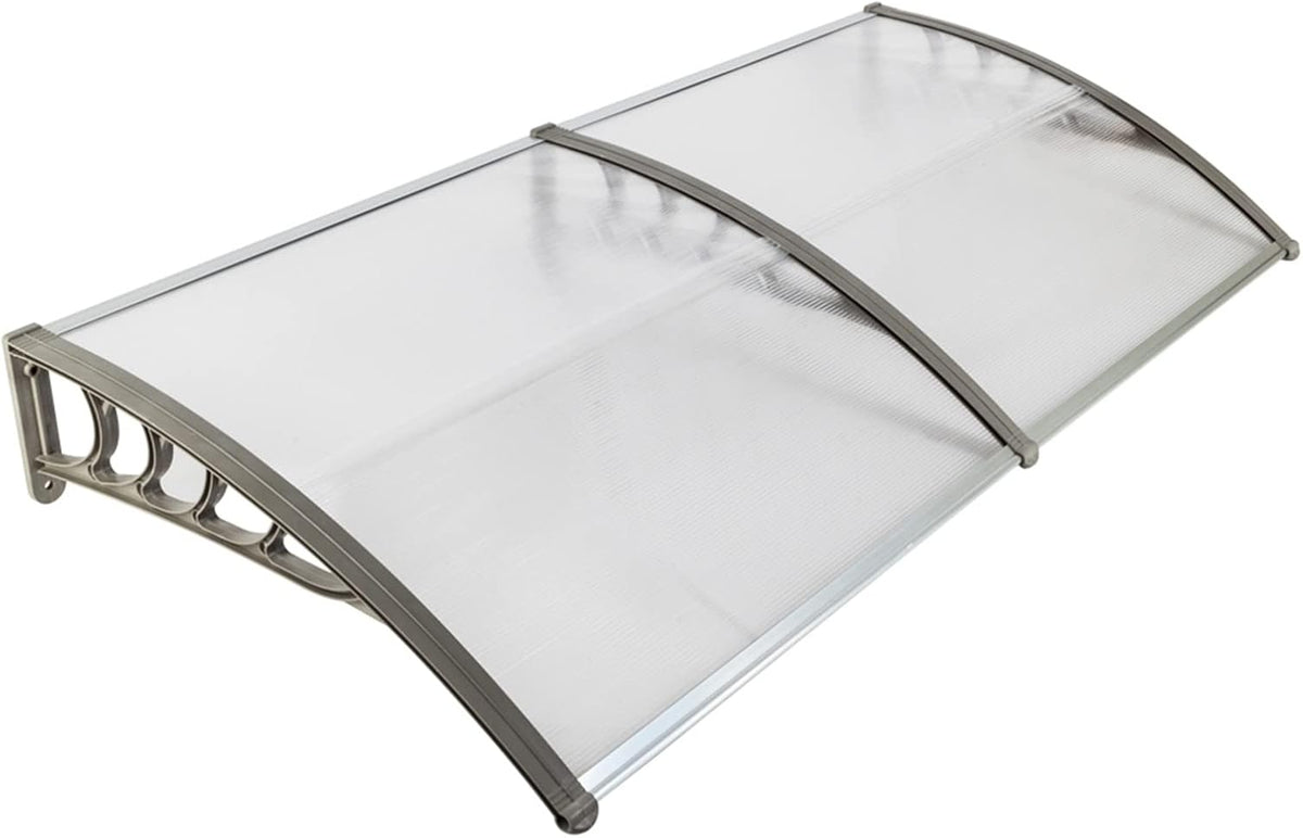 White and Grey Door and Window Awning Canopy U42031