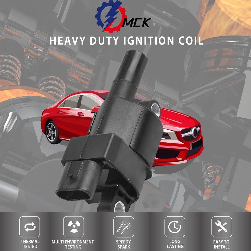 8pcs Ignition Coil Pack And Iridium Spark Plug O815047
