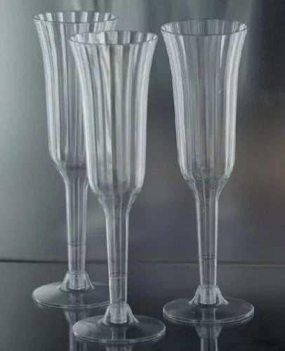 Plastic Wine Champagne Flutes Disposable Glasses Z881829