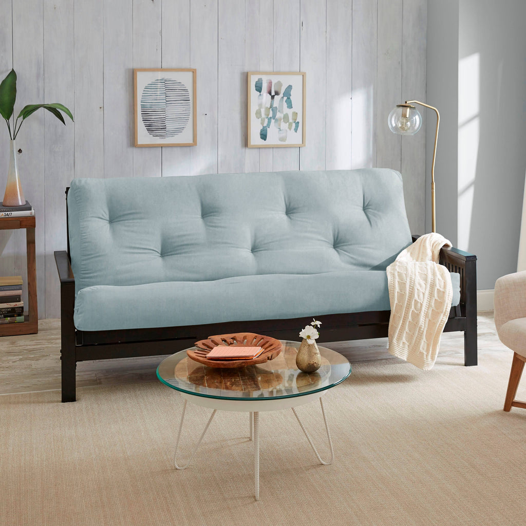 Red Cotton Queen 6-Inch Futon Mattress E274