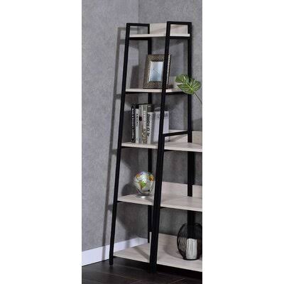 Iron Ladder Bookcase 5 Shelves U25256