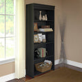 Black Standard Bookcase W1901