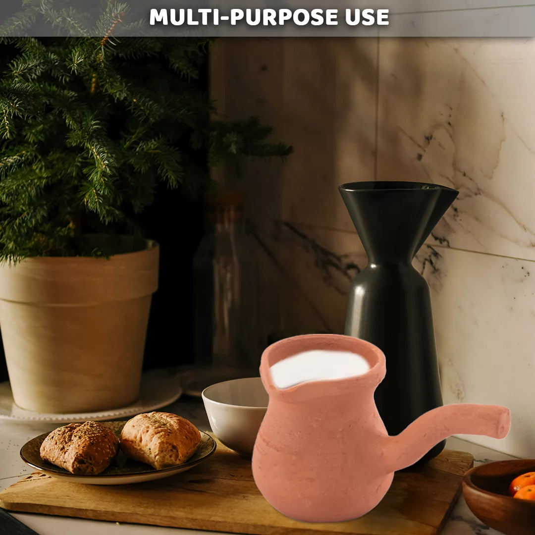Handmade Clay Turkish Coffee Pot L2710