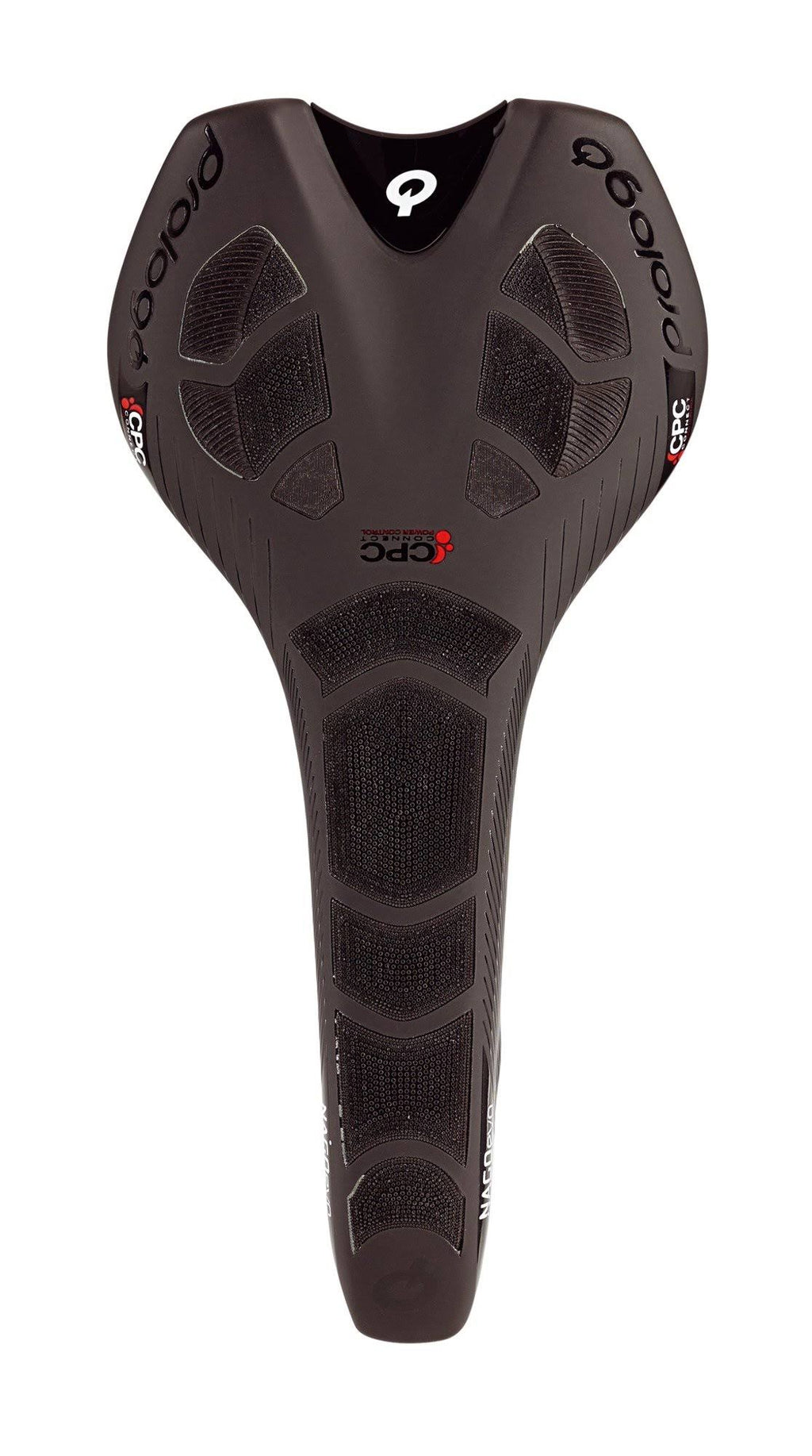 Hard Black Saddle with Alloy Rails N11298