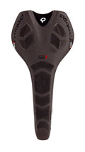 Hard Black Saddle with Alloy Rails N11298