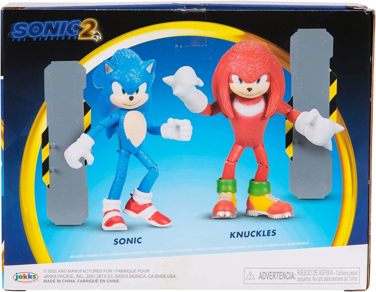 Red Sonic 2 Action Figure 2 Pack L82285