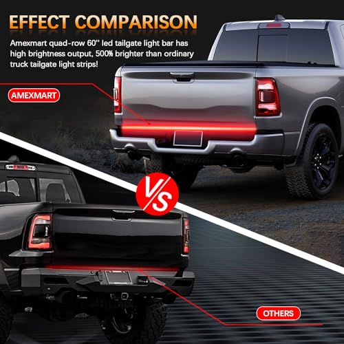 60 Inch LED Tailgate Light Bar with Reverse & Sequential Turn Signals Y600
