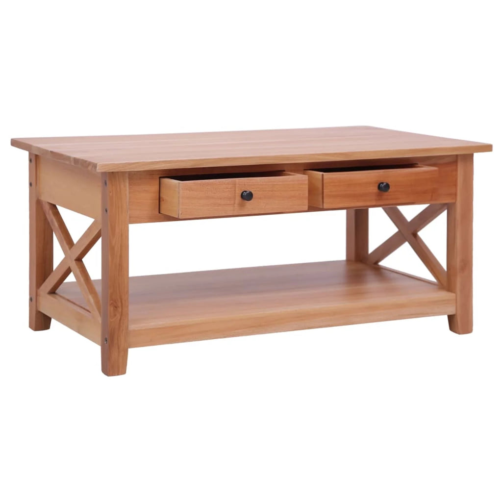 Solid Mahogany Wood Coffee Table W1010